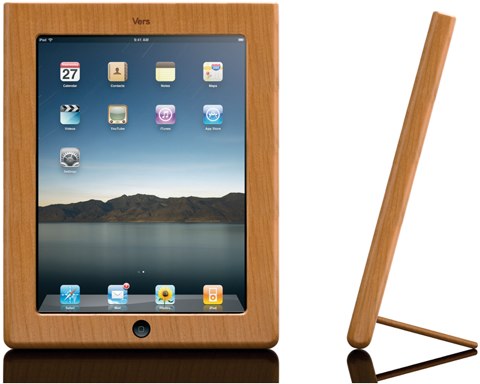 Housse en bois pour l’iPad