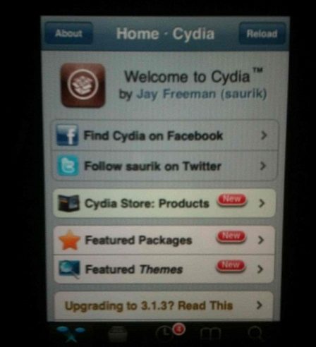 Cydia sur iPad
