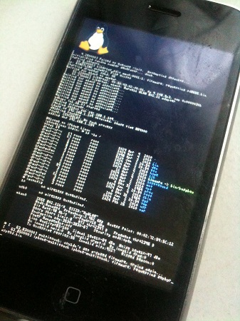 linux sur iPhone 3G