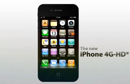 Concept iPhone 4G Video