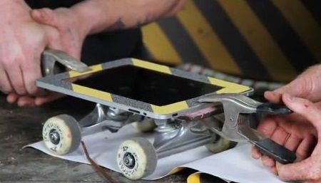 iPad Skateboard