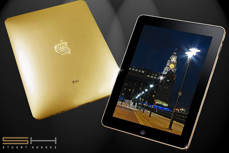iPad en or & Diamant