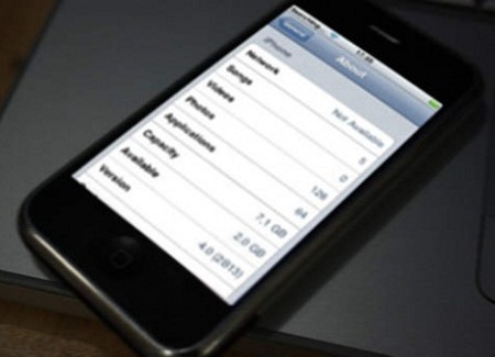 iPhone OS 4.0 sur iPhone Edge