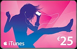 iTunes Card 25 euros