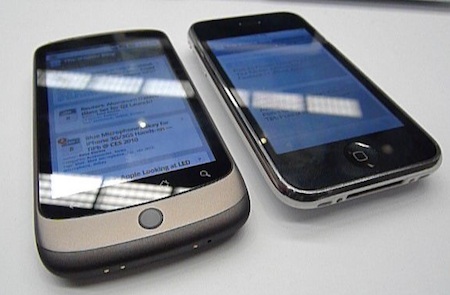 iphone vs nexus one