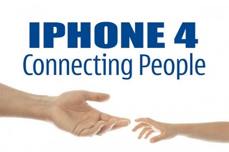 iPhone 4 connecting people