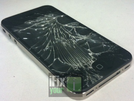 iPhone 4 ecran brisé