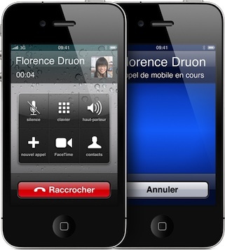 iPhone 4 appel audio