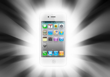 iPhone 4 Blanc Rayonnant