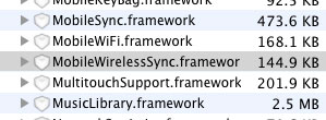framework wireless iOS 4.3