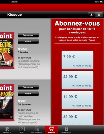 lepoint in app