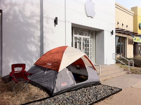 Tente iPad 2 Apple Store