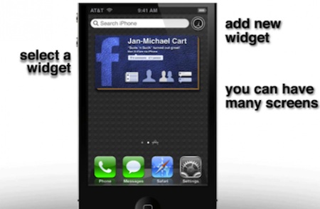iOS5 concept widget