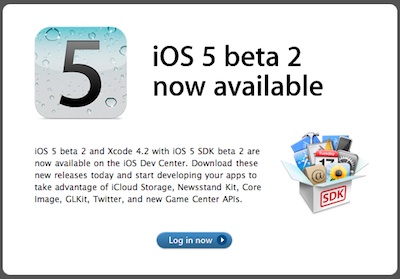 IOS 5 beta 2