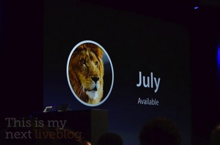 Mac OS X Lion Juillet