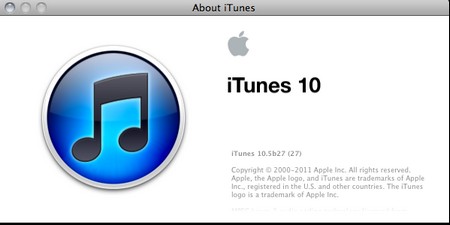 iTunes 10.5 beta
