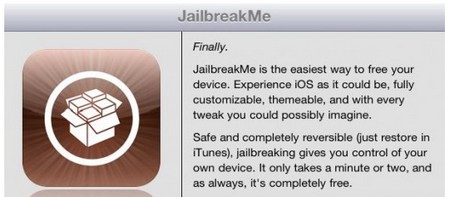 JailbreakMe 3.0 Bêta iPad 2