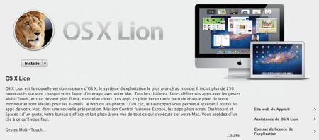 Lion Mac App Store