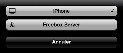 airplay freebox server