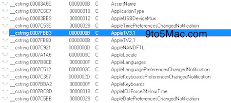 Apple TV 3 iOS 5 Code