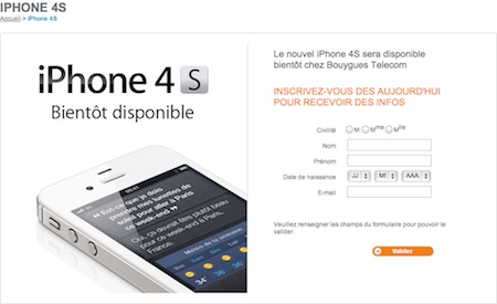 Bouygues iPhone 4S