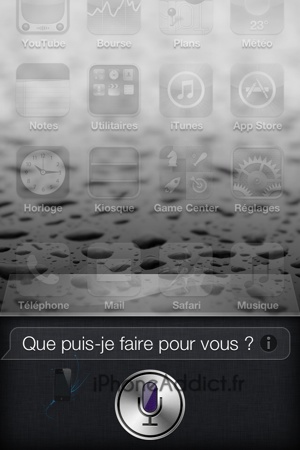 Siri iPhone 4S Francais