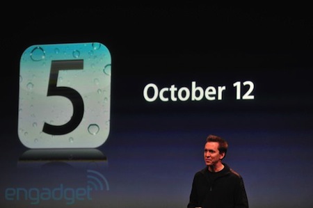 iOS 5 12 Octobre
