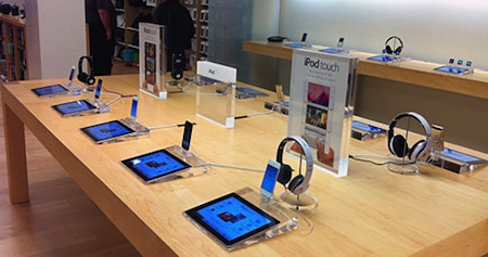 iPod touch blanc Apple Store