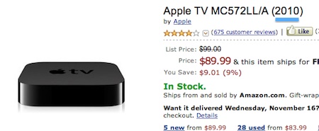 Apple TV 2010 Amazon