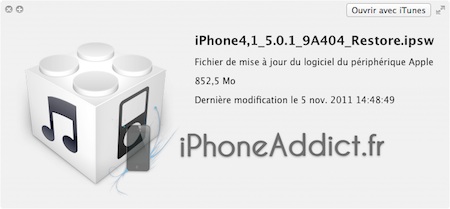 iOS 5.0.1 beta 2 ipsw