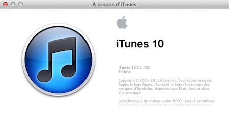 iTunes 10.5.1
