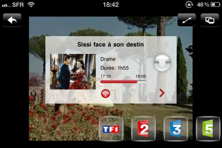 SFR TV TF1 WiFi