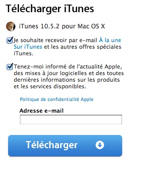 iTunes 10.5.2 Apple.com