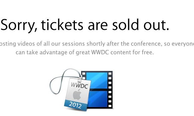 WWDC 2012 Vendu