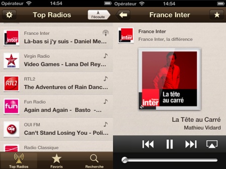 Radioline iOS