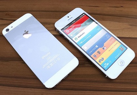 iPhone5 3D blanc