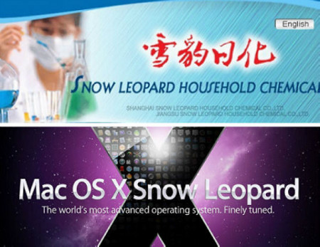 Mac OSX snow leopard proces chine