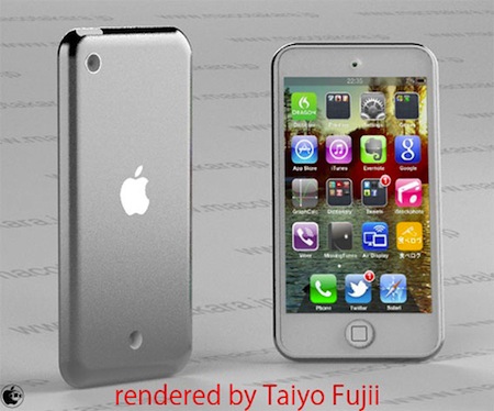 ipod touch 2012 mockup