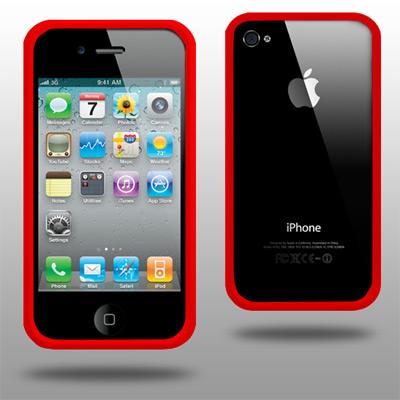 iPhone Bumper rouge
