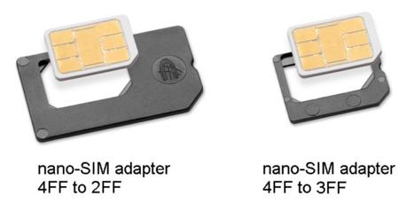 Nano SIM adaptateur