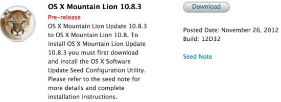 OS X 10.8.3 beta