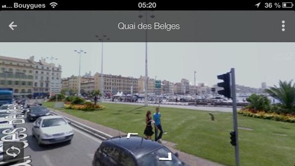 Google Maps iOS Street View