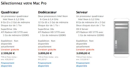 Apple retir Mac Pro Europe
