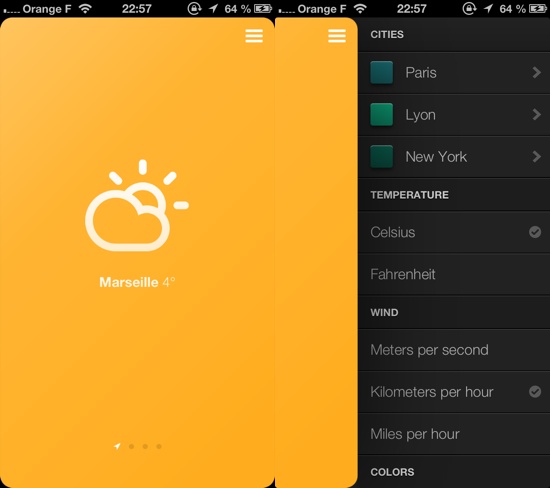 Sun webapp iOS