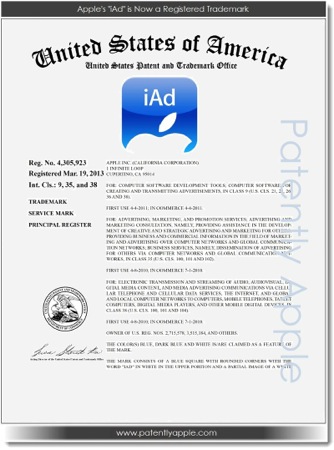 Apple iA marque enregistree
