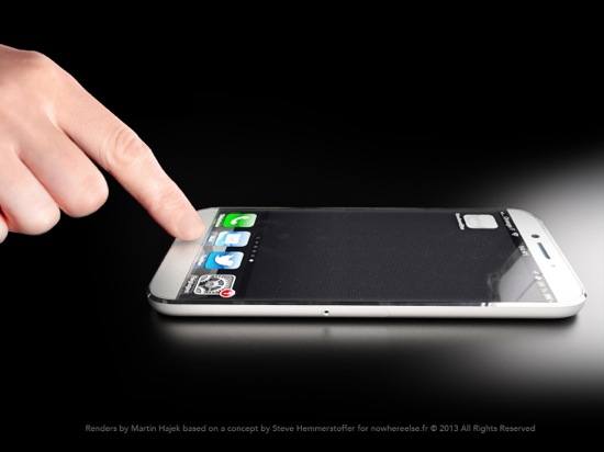 Concept iPhone 6 sans bouton home sans bordures 2