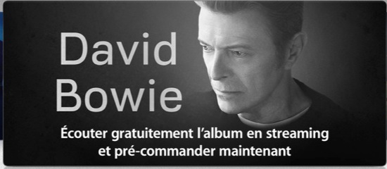David Bowie The Next Day gratuit