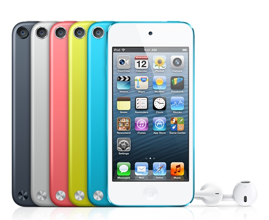 iPod touch 5G couleurs