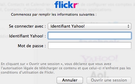 Flickr Integration OS X