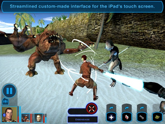 Star Wars Knights of the Old Republic iPad